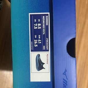 Mizuno Neo Vista Blue and Black Running Shoes